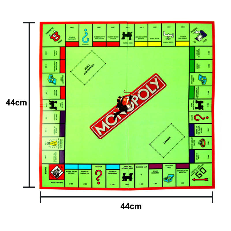 2 In 1 Scrabble + Monopoly Board Game - No.168