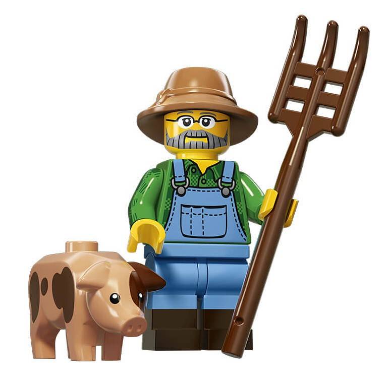 Farmer- LEGO Series 15 Minifigure