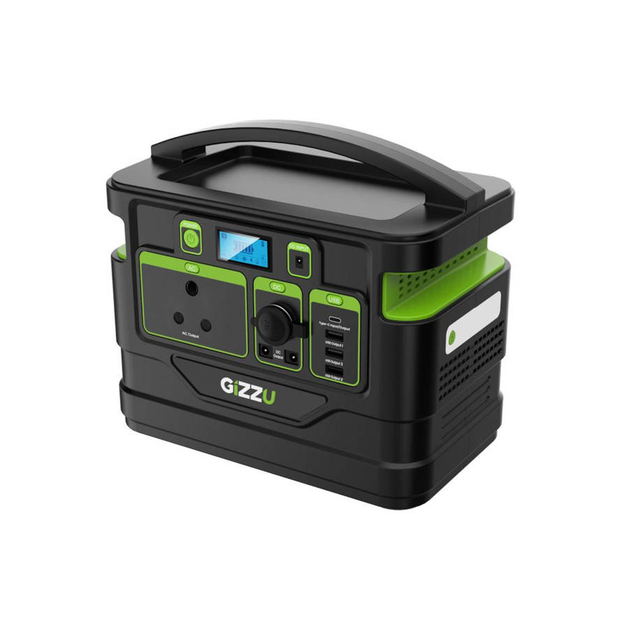 Gizzu 518Wh Portable Power Station 1 x 3 Prong SA Plug Point