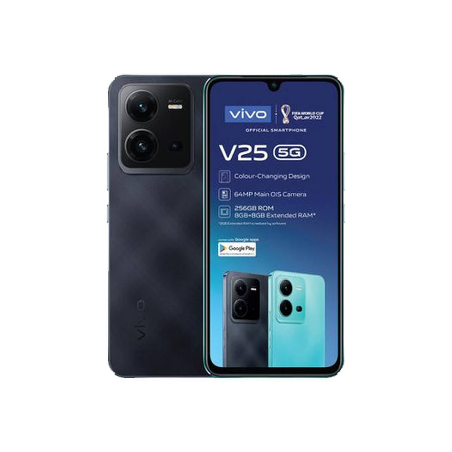 Vivo V25 5G Dual Sim 256GB - Diamond Black