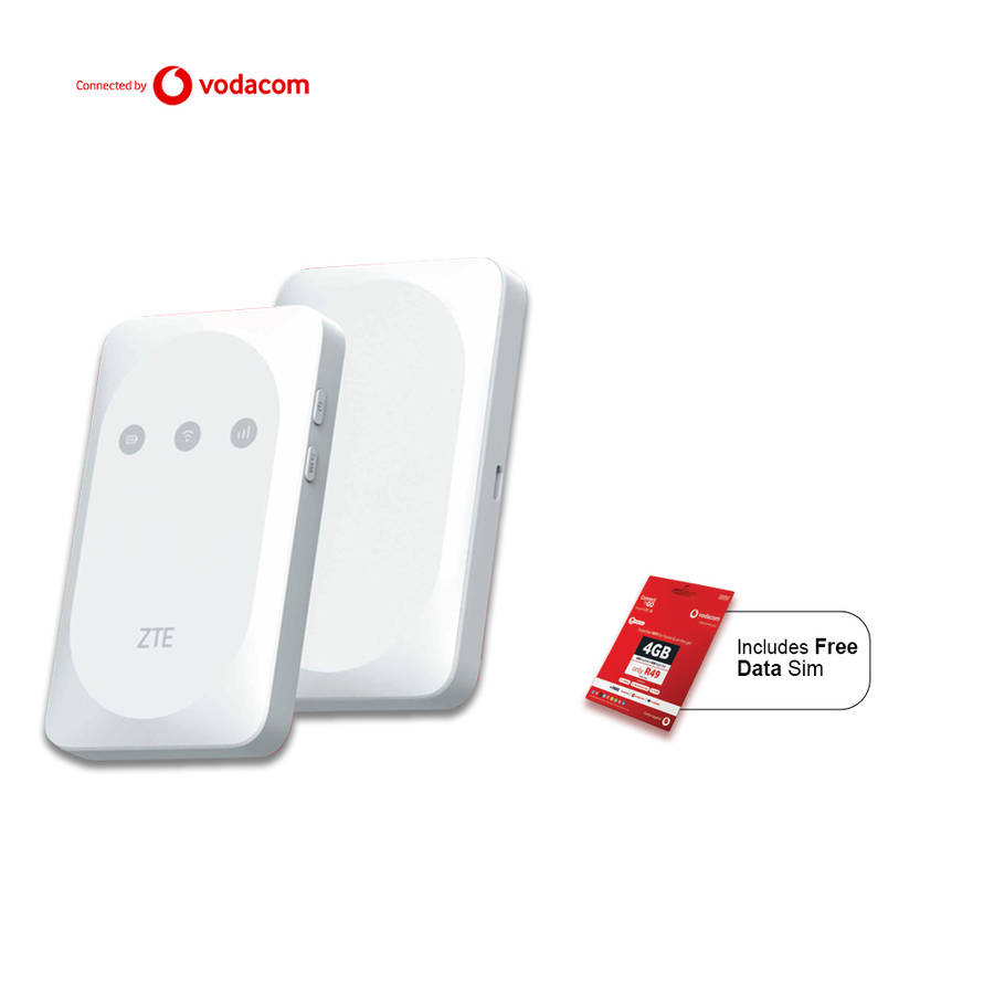 ZTE MF935 4G LTE Mobile Pocket Wi-Fi Router (Vodacom Locked)