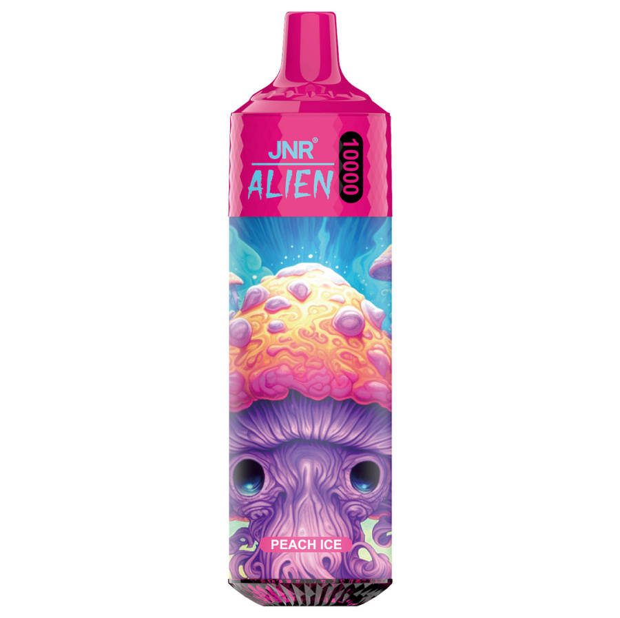 JNR Alien 10 000 Puffs 5% Disposable Vape - Peach Ice
