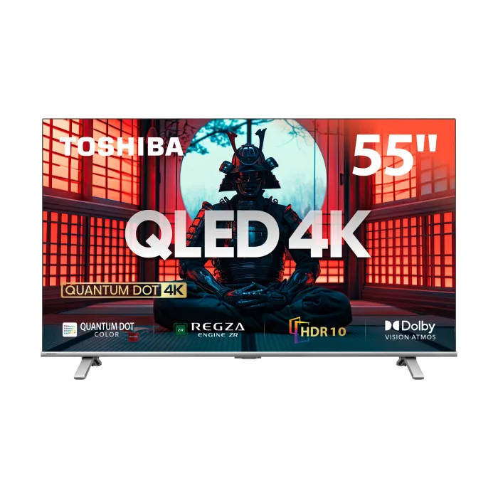 Toshiba 55-inch 4K QLED Smart TV-55C450MN