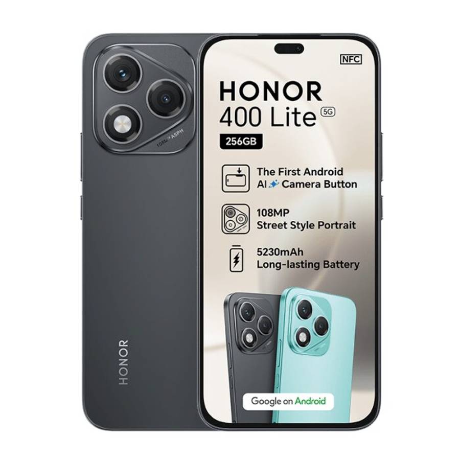 Honor 400 Lite 5G Dual Sim 256GB - Black