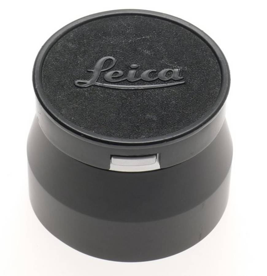 LEICA CHROME 4.5/135 LENS HOOD 4/90 SHADE 12575 MINT 2.8/90mm WITH REVERSE CAP