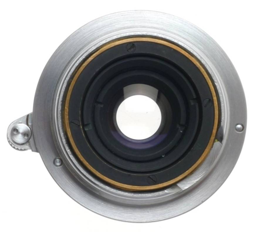 MINT- SUMMARON 1:3.5/35mm CHROME COMPACT 3.5 f=3.5cm NUMBERED LEICA METRIC LENS