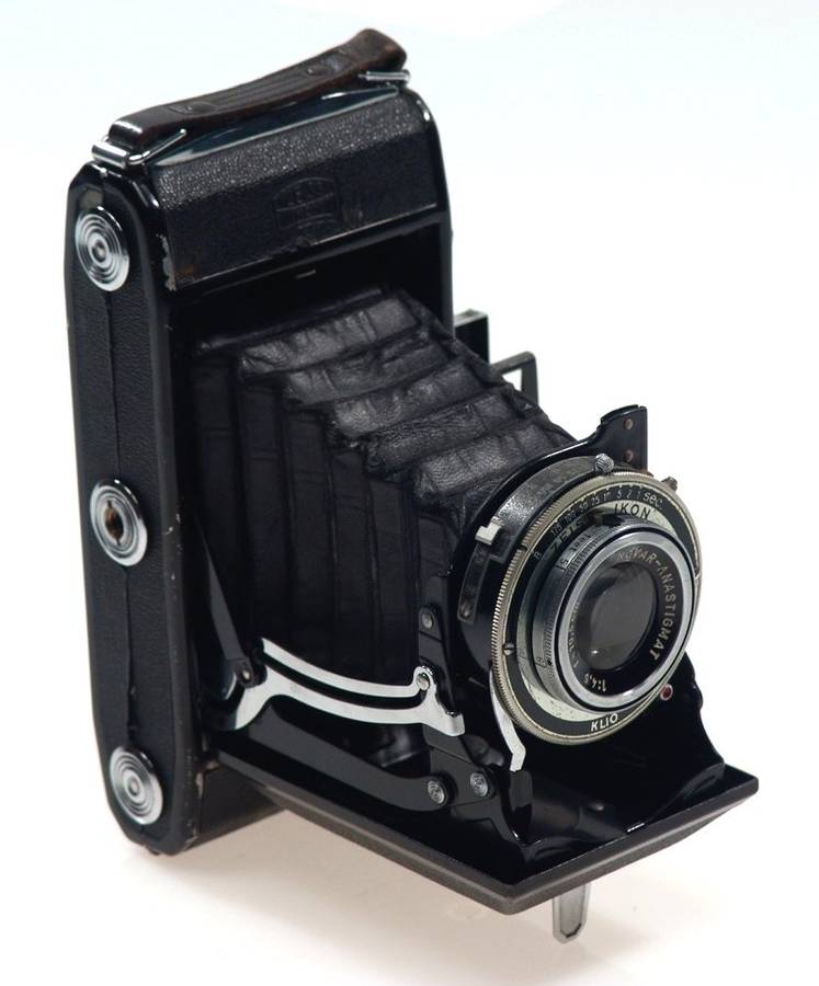 ZEISS IKON 521/2 BELLOWS CAMERA ANSTIGMAT 4.5/10.5cm NR
