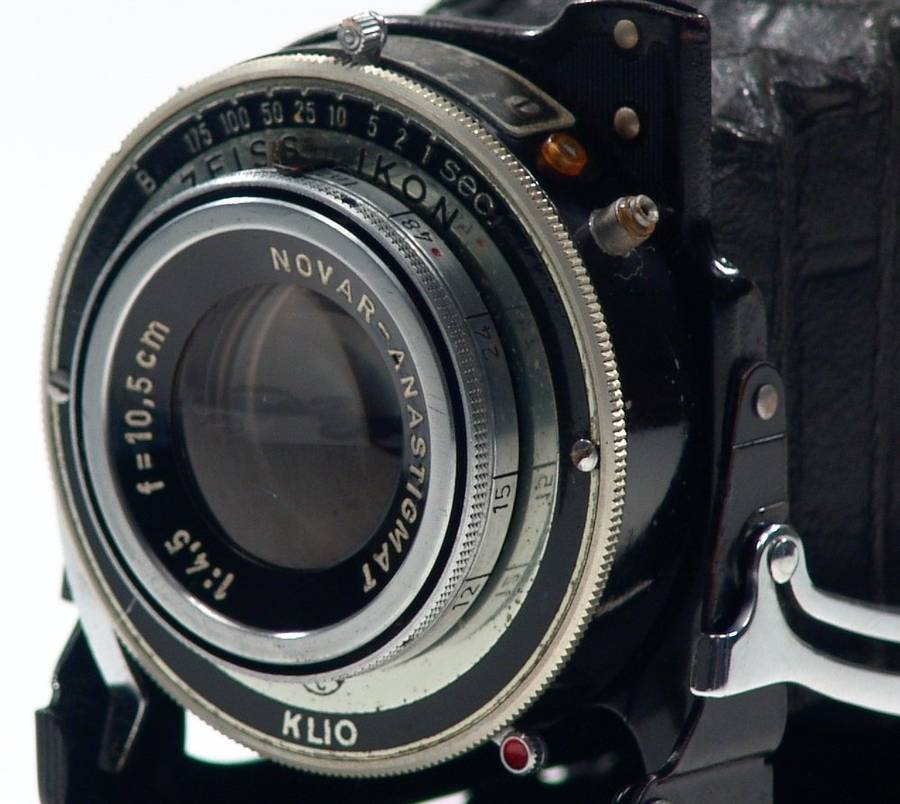 ZEISS IKON 521/2 BELLOWS CAMERA ANSTIGMAT 4.5/10.5cm NR