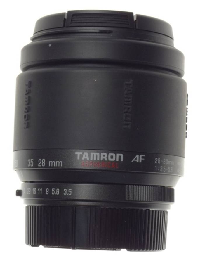 TAMRON AF-28-80mm F3.5-5.6 Aspherical lens fits pentax AF SLR camera boxed Mint-