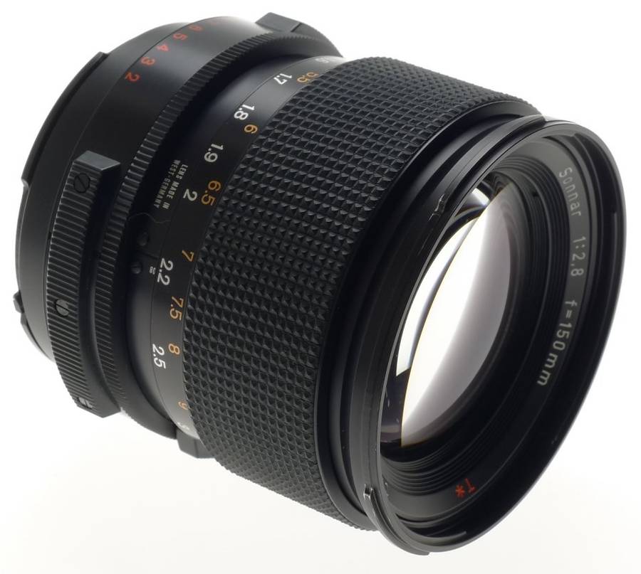 HASSELBLAD LENS SONNAR 2.8/150mm F f=150mm T* ZEISS CAPS MINT FITS 2000FC SHARP
