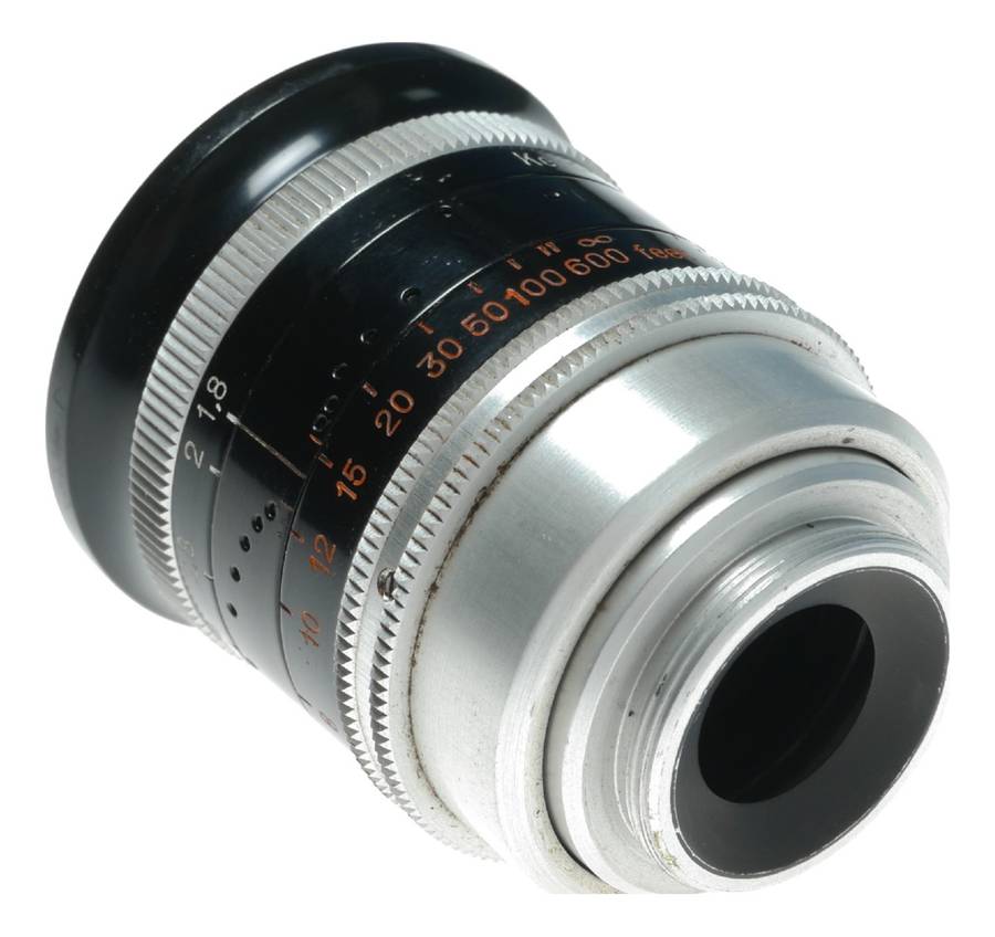 Kern-Paillard Pizar 50mm f/1.8 Cine Lens C-Mount Bolex H16 RX Switar