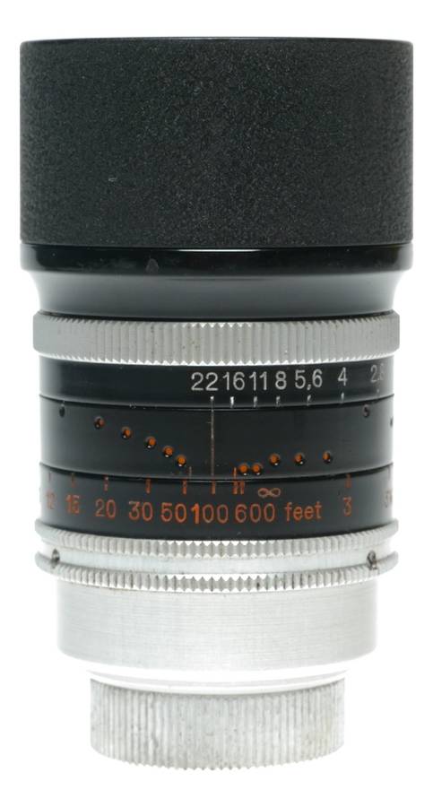 Kern-Paillard Pizar 50mm f/1.8 Cine Lens C-Mount Bolex H16 RX Switar