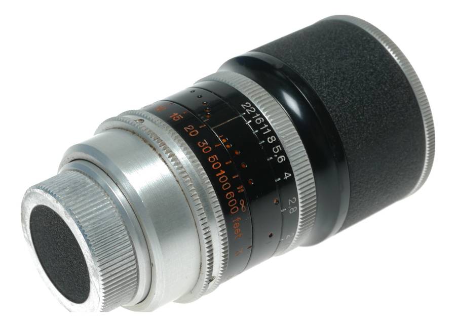 Kern-Paillard Pizar 50mm f/1.8 Cine Lens C-Mount Bolex H16 RX Switar