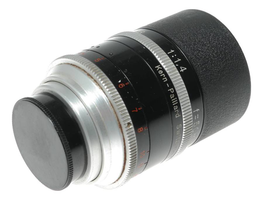 Switar 50mm f/1.4 H16 RX C-Mount Bolex camera lens
