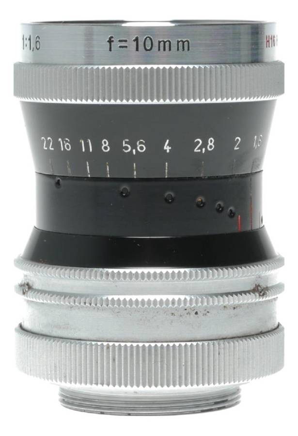 Switar f=10mm f/1.6 H16 RX 1.6/10 mm c-mount bolex Lens