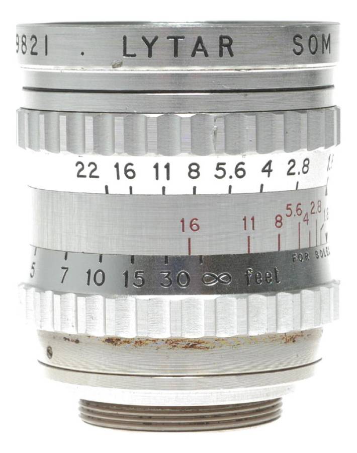 Som Berthiot 25mm f/1.8 Lytar C-Mount Lens for H16 fits Bolex