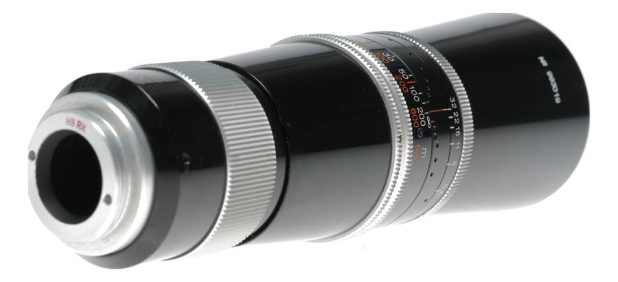 Macro-Yvar 1:3.3 f=150mm Bolex Cine Camera Lens filter caps case hood set