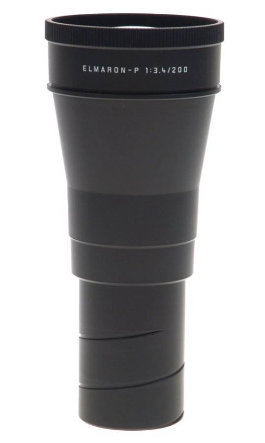 LEICA ELMARON-P 3.4/200 mm PRADOVIT NEW LENS CASED MINT