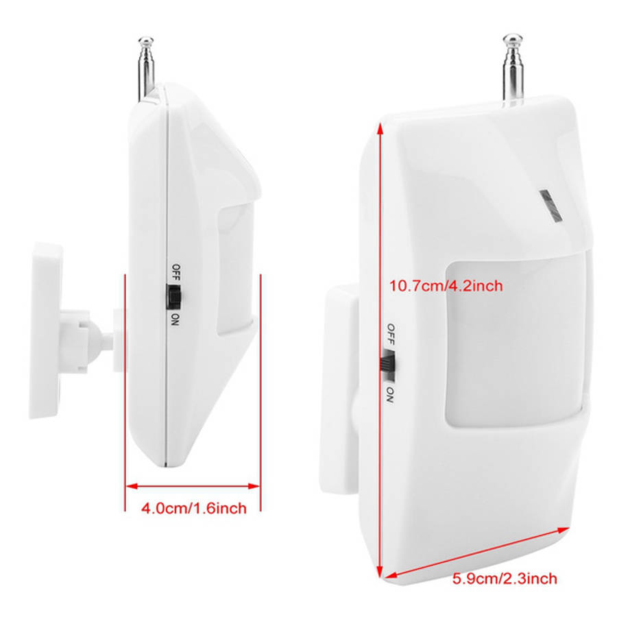Motion Detector, Wireless PIR Sensor