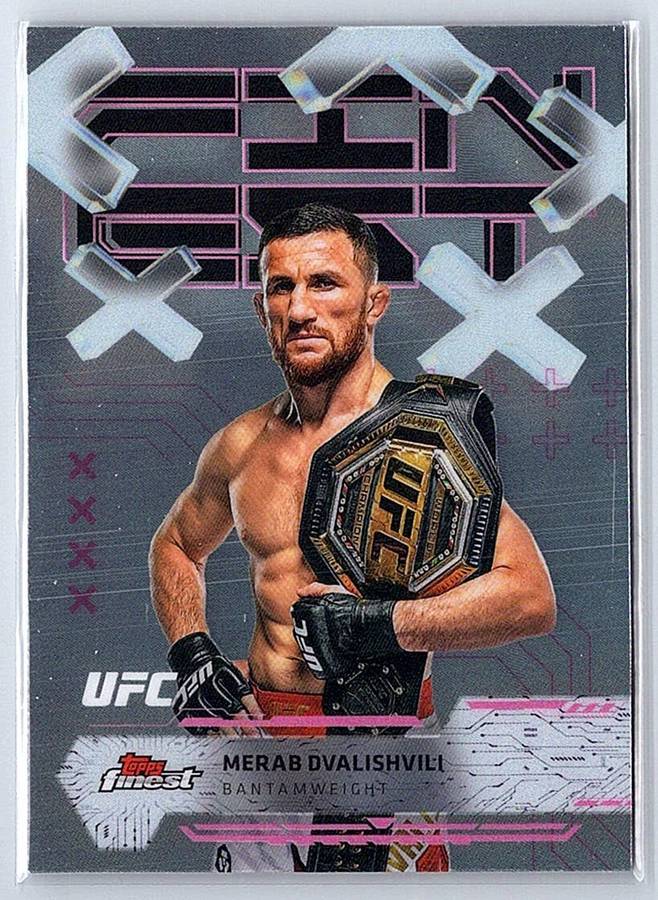 Merab Dvalishvili 2025 Topps Finest UFC #36 - NM