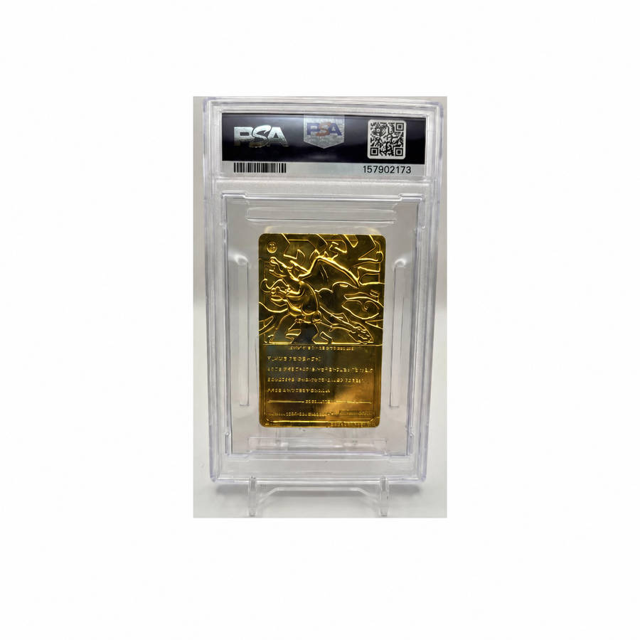 1999 Burger King Gold Charizard Pokemon - PSA 6