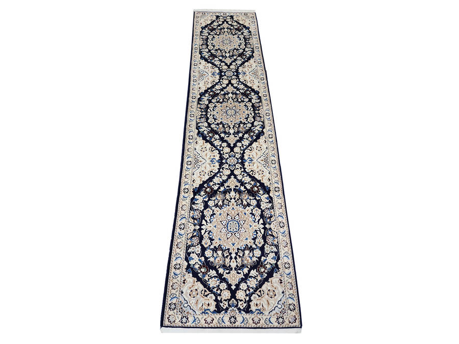 Beautiful Persian Nain Carpet Runner 290 x 67 CM