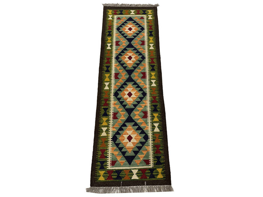 Stunning Afghan Kilim Runner - 191 x 63 CM