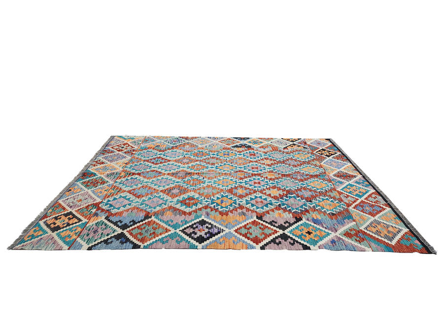 Stunning Afghan Choubi Kilim 293 X 207 CM
