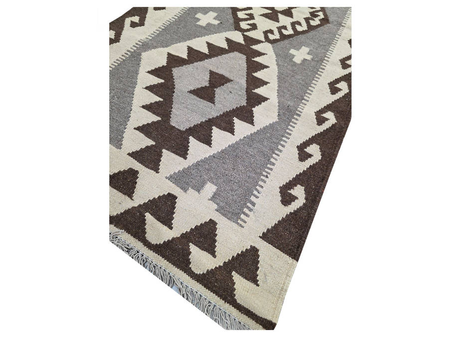 4 Meter Afghan Natural Kilim Runner 390 x 80 CM