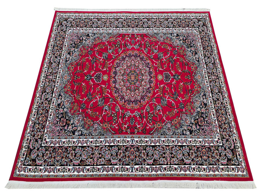 Beautiful Persian Square Machine Made Carpet - 200 x 200 CM