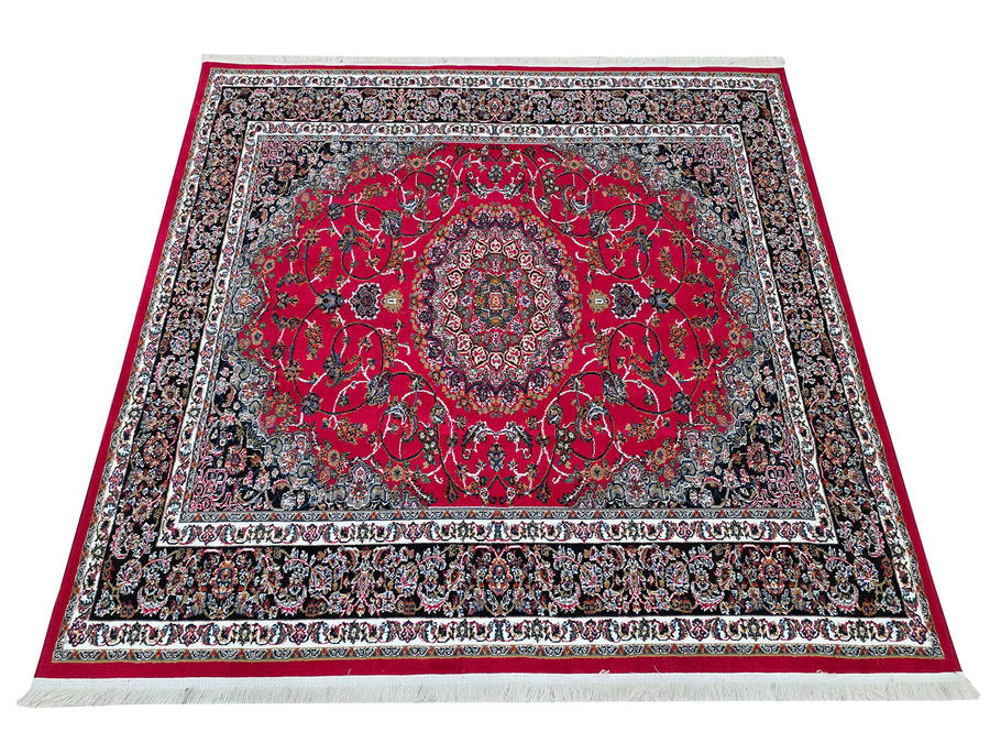 Beautiful Persian Square Machine Made Carpet - 200 x 200 CM