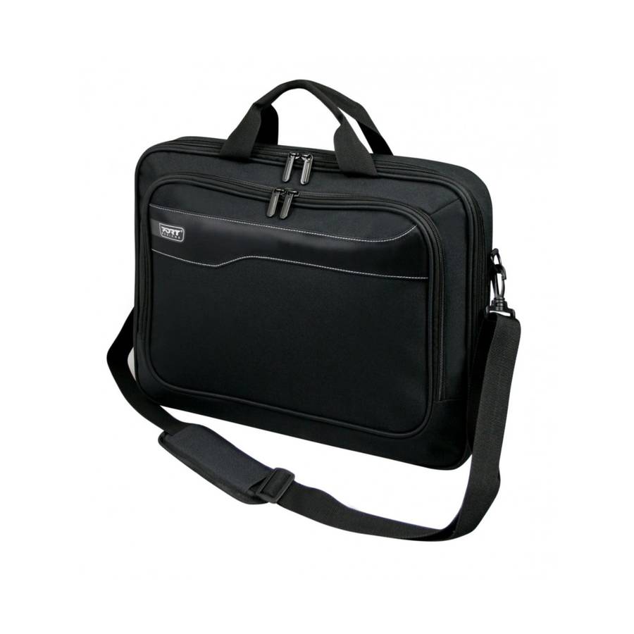 PORT CLAMSHELL CASE HANOI BLACK 15.6 INCH