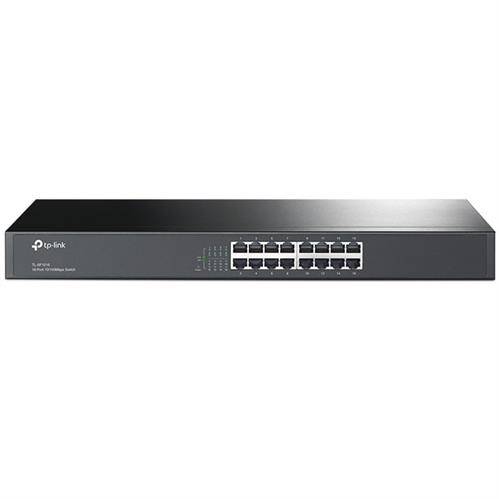 TP-LINK 16-PORT UP TO 100mbs RACKMOUNT SWITCH