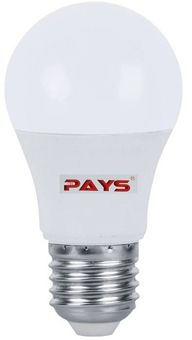 Noble Pays A55 Daylight 7w E27 LED Lamp Retail Box 1 year
