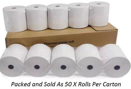 Postron Standard Thermal 80mm X 83mm Paper Roll  Colour