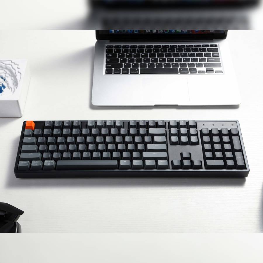 Keychron K10 QMK Full-size RGB Wireless Custom Mechanical Keyboard V.2 (Super RED Switch) &#x2013...