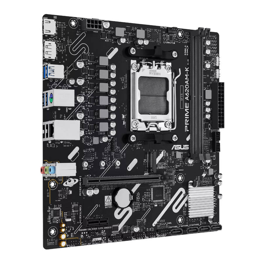Asus PRIME A620AM-K AM5 M-ATX Motherboard
