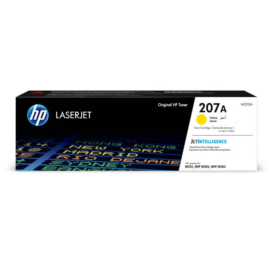 HP 207A Original Toner Cartridge - Yellow W2212A
