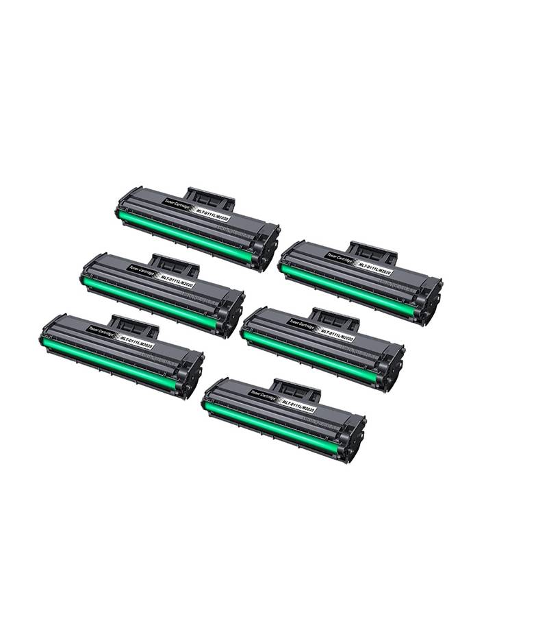 Compatible Samsung Toner Cartridge MLT-D111L Combo x6 black