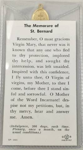 Catholic Our Lady of Grace Holy Card - 5.30g