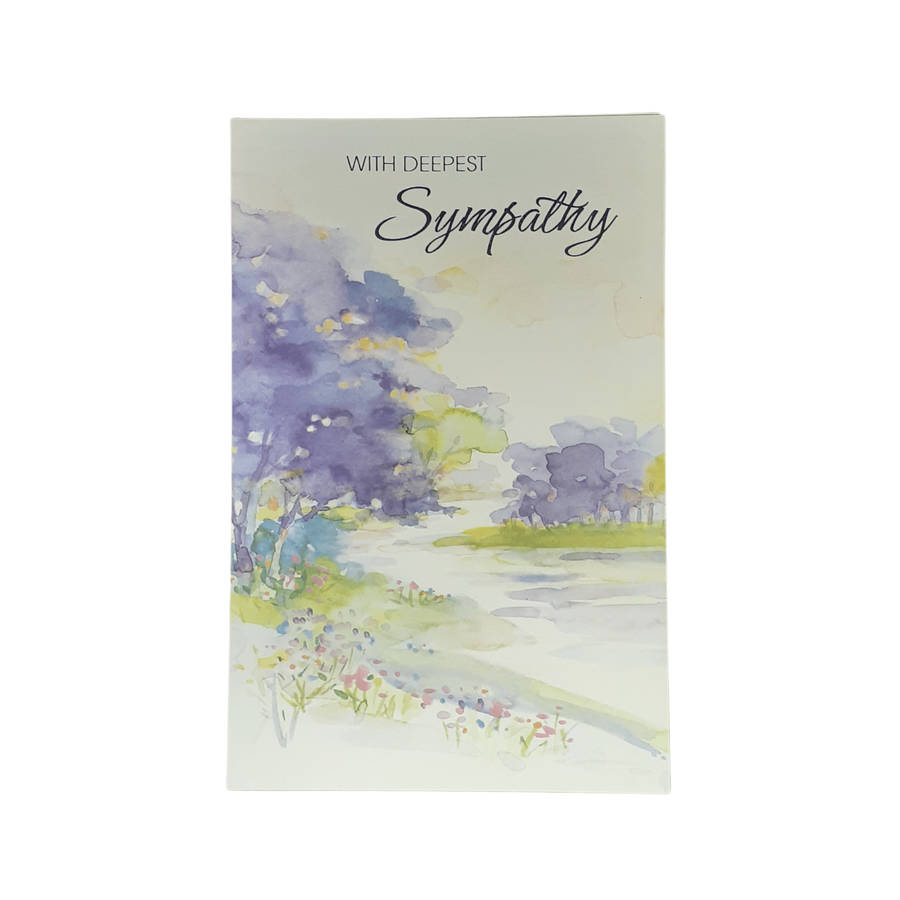 Pretty Sympathy Card