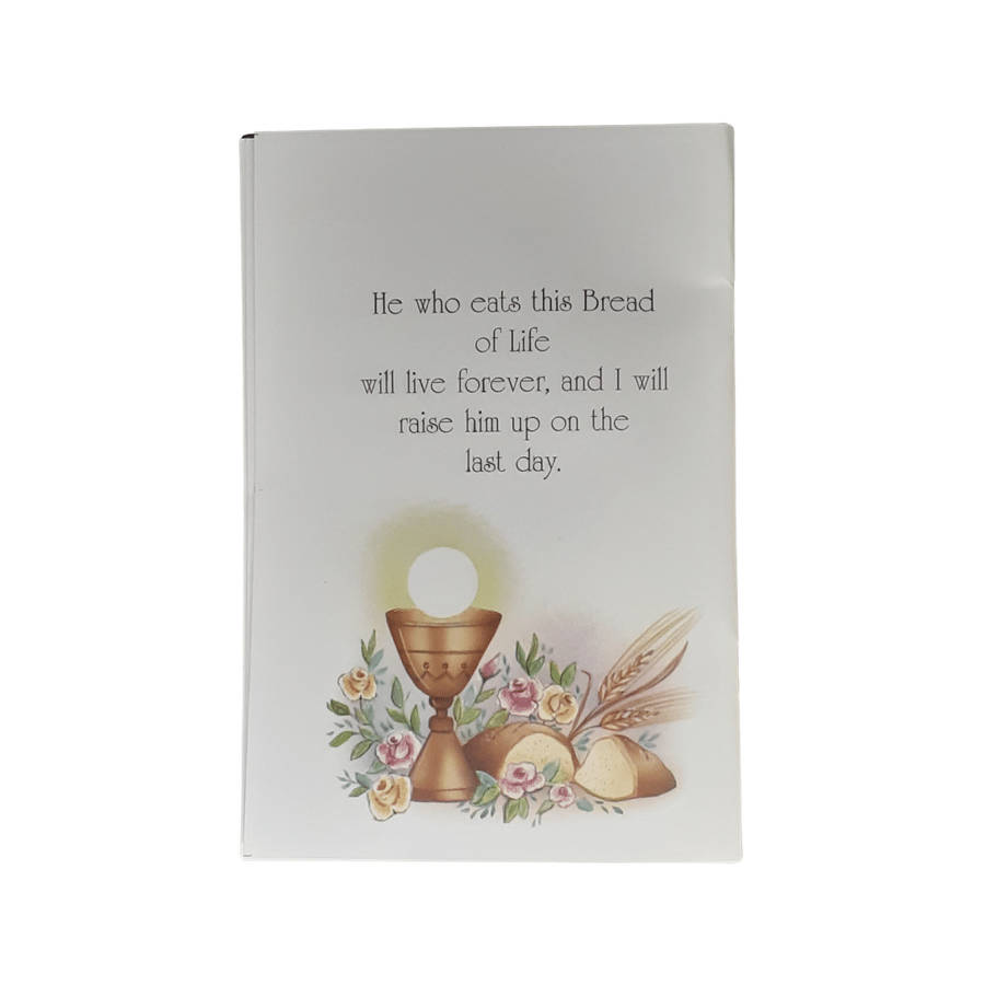 Girl's First Holy Communion Keepsake Card