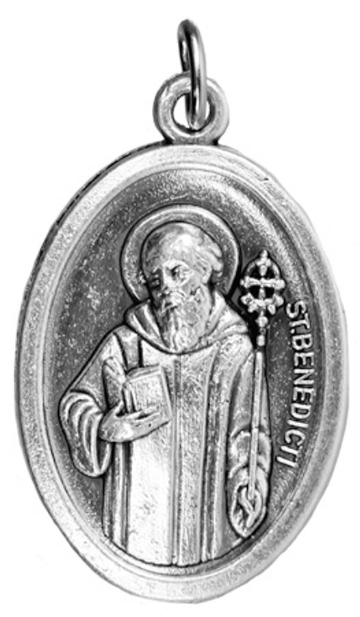 2.5cm St Benedict medal - Italian Import