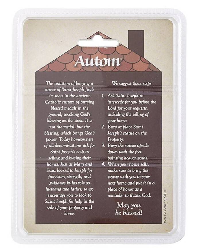 St Joseph Home Seller Kit (metal Figure)