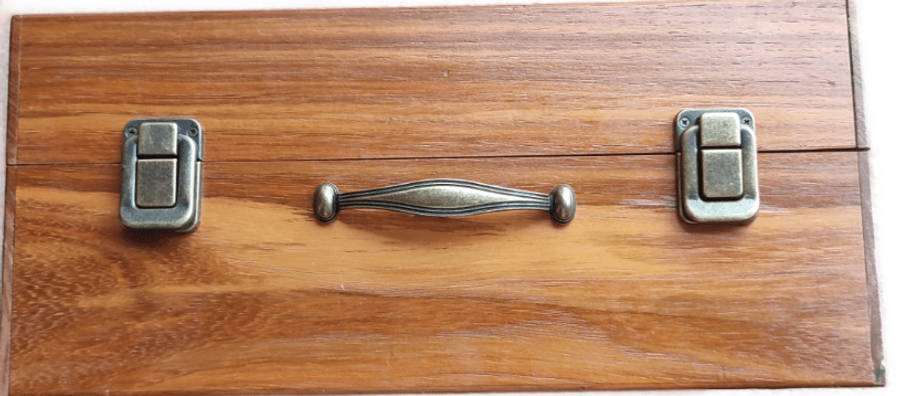 Large Mass Kit in Wooden Kiaat Engraved Case