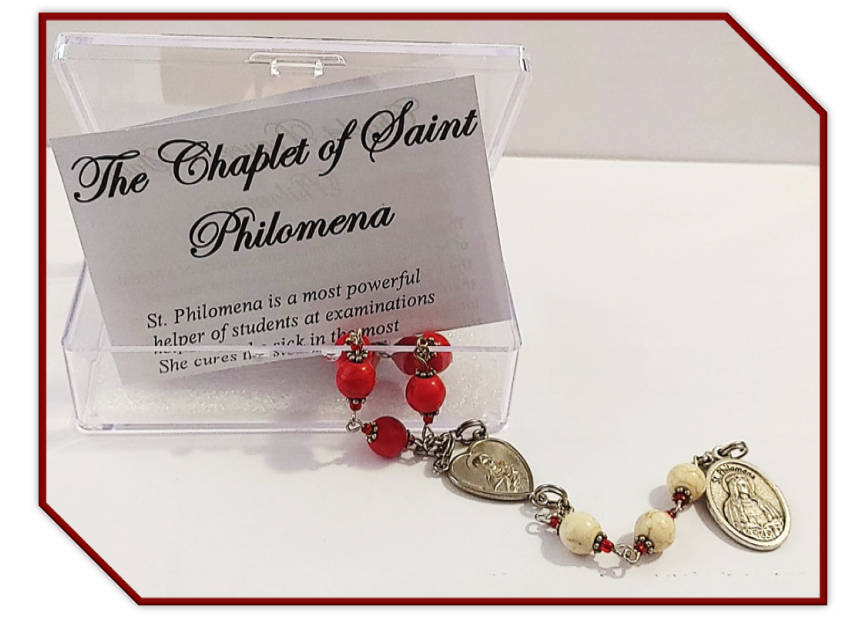 Chaplet of St Philomena - Semi Precious Stone
