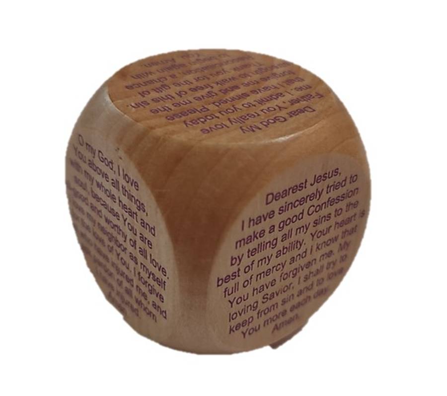Reconciliation Prayer Cube (1st Confession)