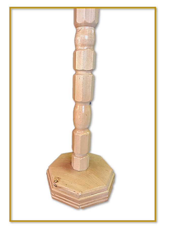 1.5meter Solid Beechwood Advent / Paschal candle stand