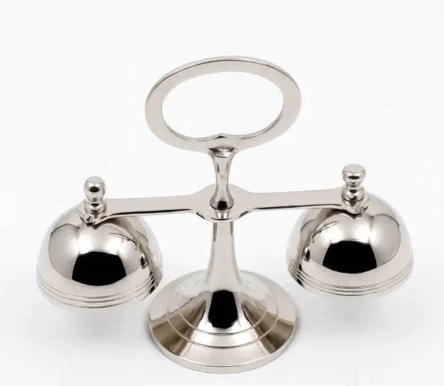 Sanctus Bells - 2 Bell in Silver