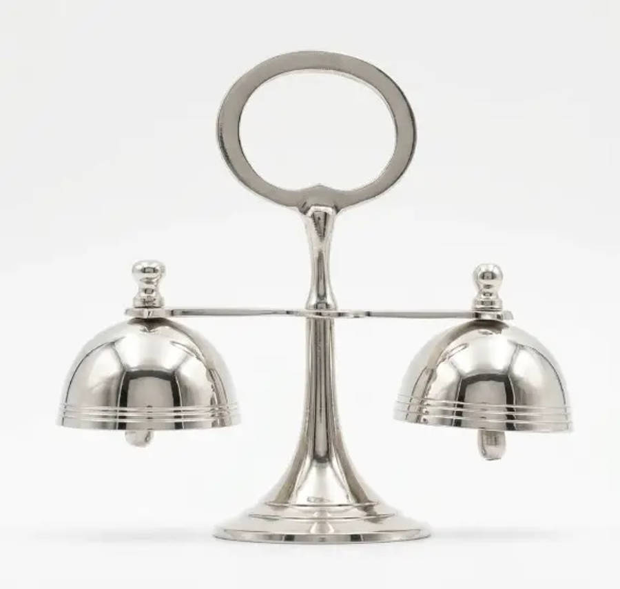 Sanctus Bells - 2 Bell in Silver